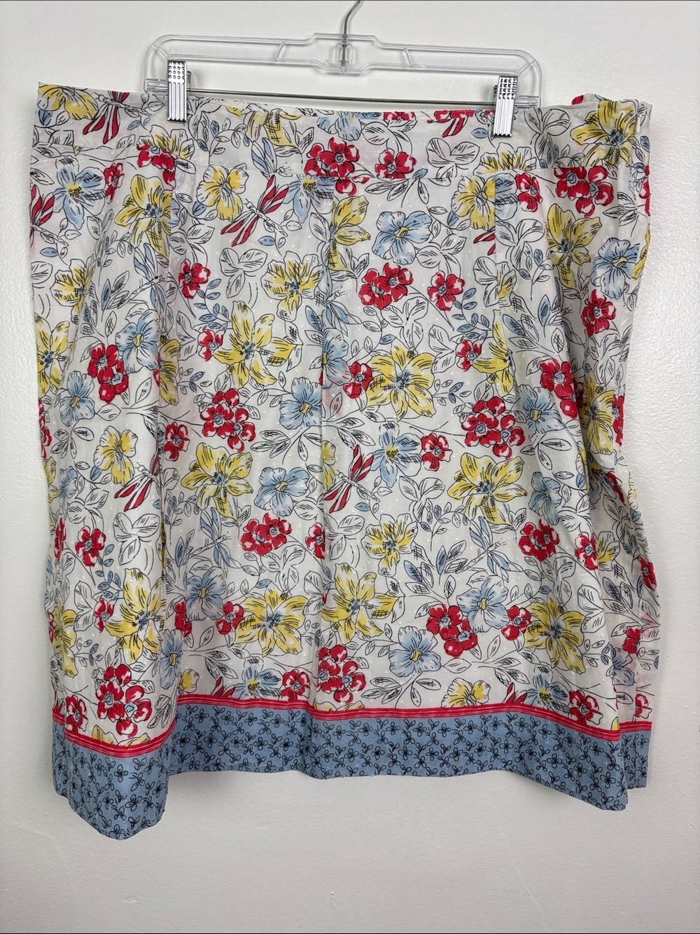 Talbots New Women’s 20W Floral Print Vintage Skirt - Picture 1 of 5